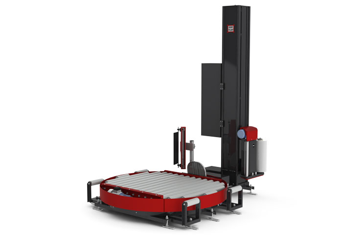 Filmeuse ou banderoleuse de palettes automatique à plateau tournant modèle TRM500